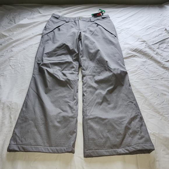 GERRY WOMEN'S 4-WAY STRETCH, WATER-RESISTANT, FLEECE LINED, SNOWBOARD PANTS XL - Picture 1 of 15